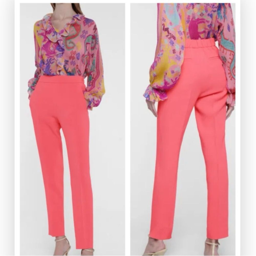 NWT ETRO High-Rise Slim Crêpe Pants size 38 $770
